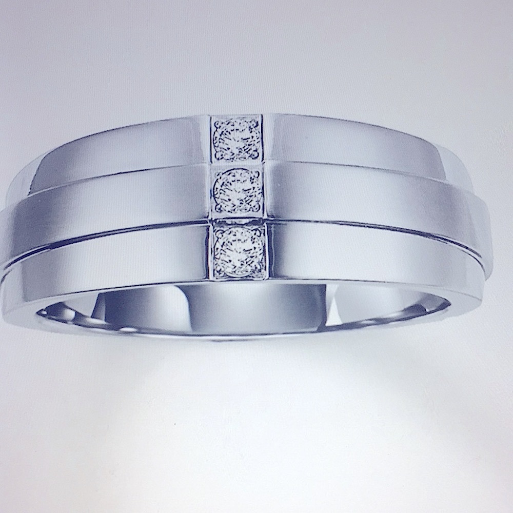 Kay Jewelers Triton Wedding band, size 8.5